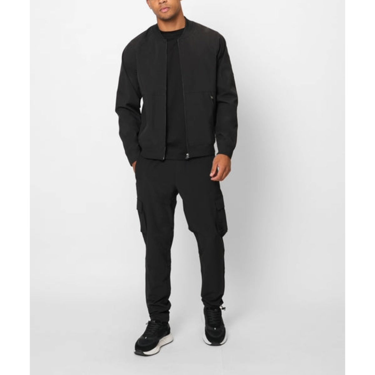 VALERE LUXE OVERSHIRT BLACK