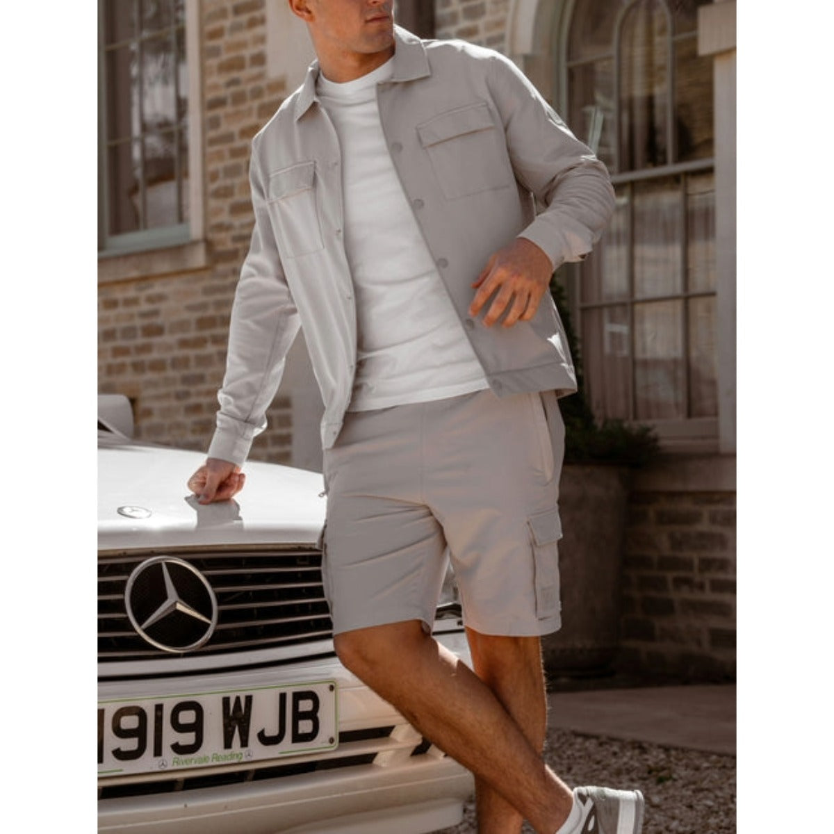 VALERE LUXE OVERSHIRT GREY