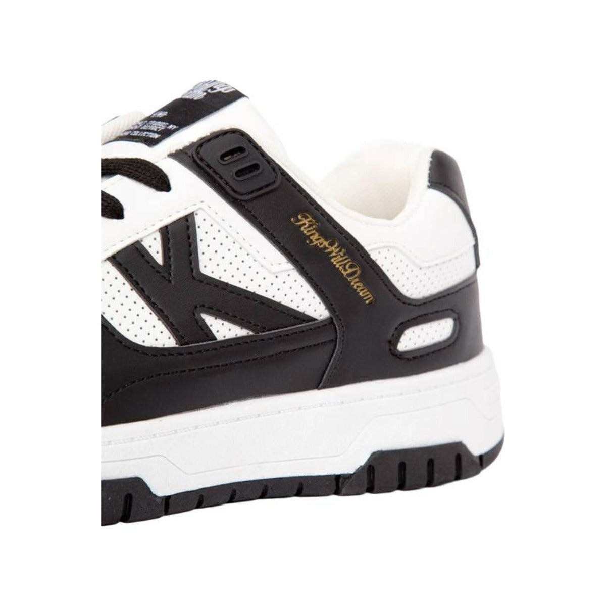 KINGS WILL DREAM KAY SKATER TRAINER BLACK/WHITE