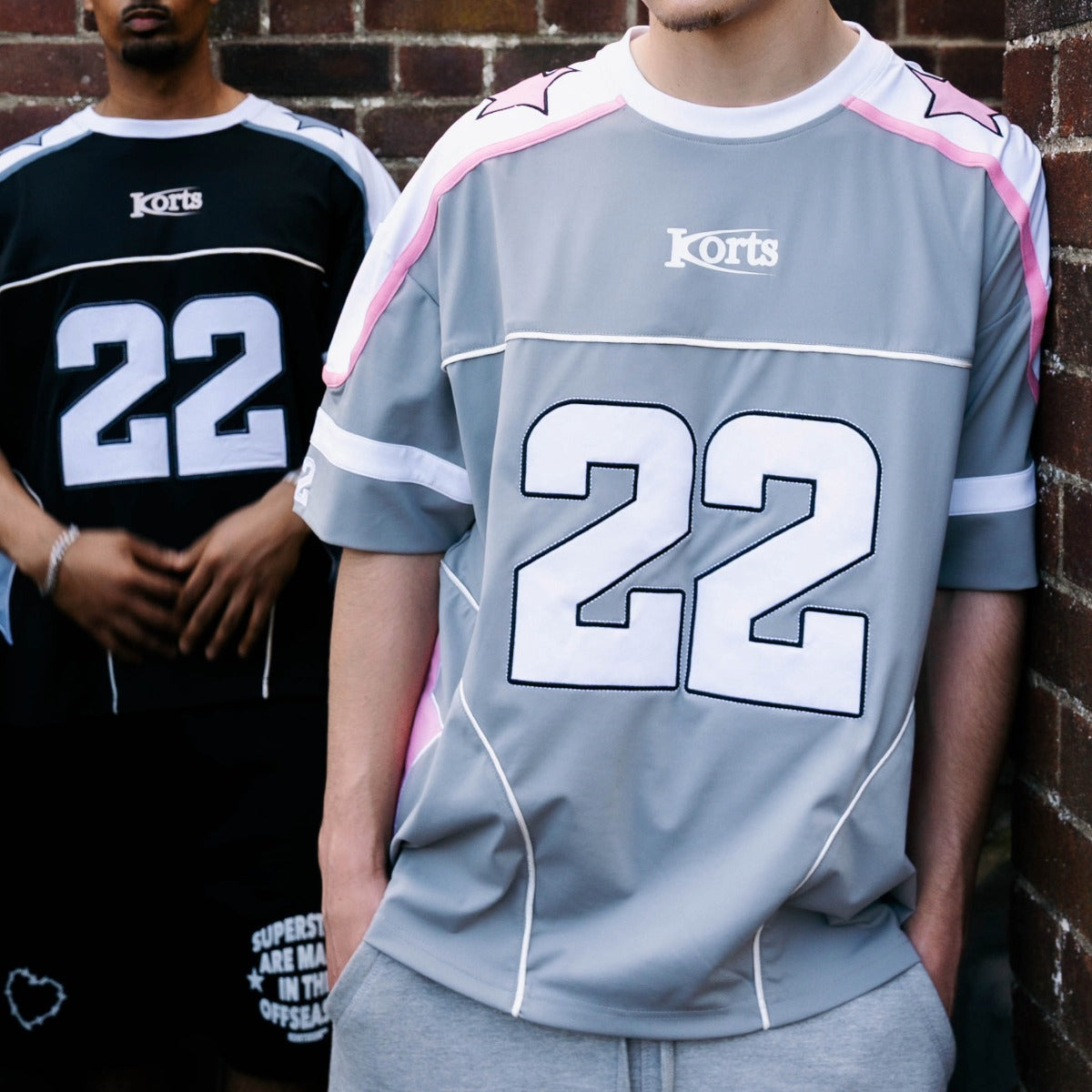 KORTSIIDE ARENAS JERSY GREY T-SHIRT