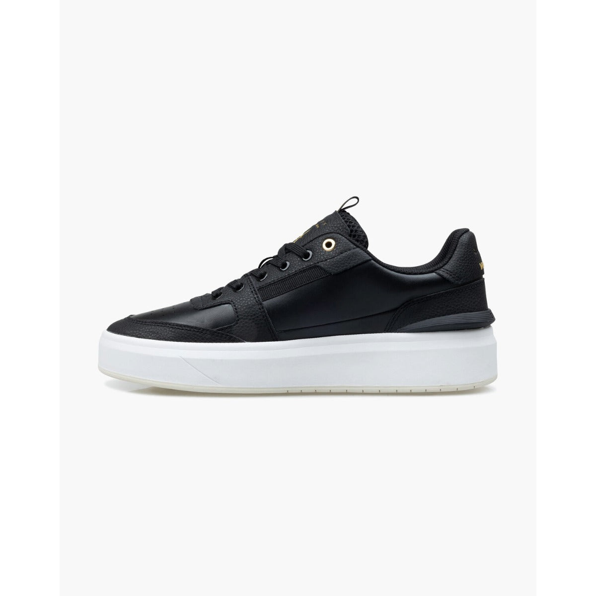 CRUYFF ENDORSED TENNIS BLACK/GOLD TRAINERS CC251012