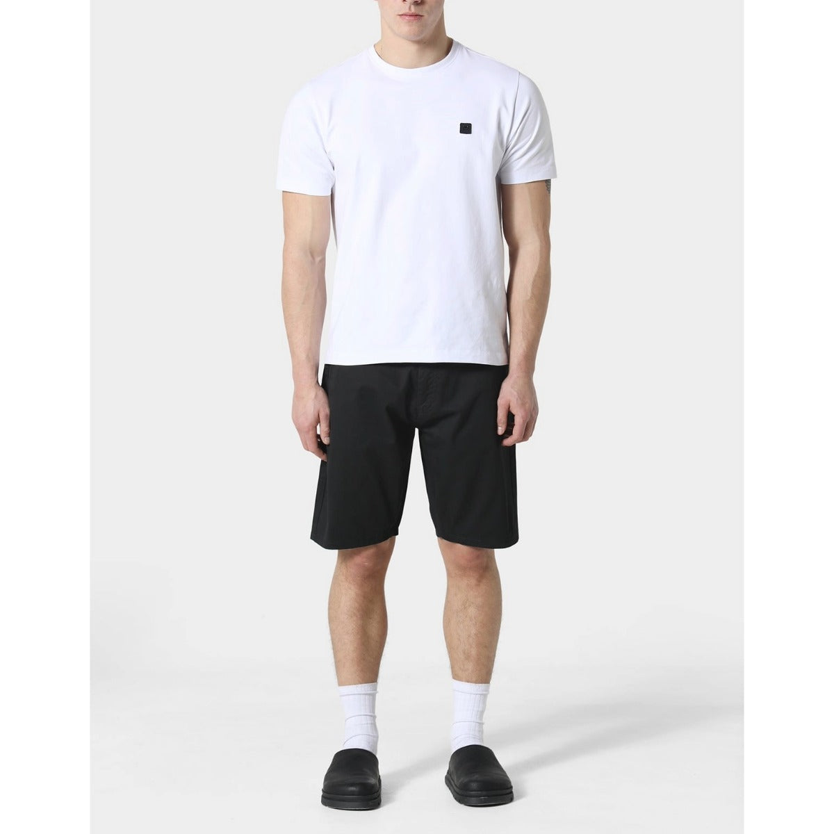 883 POLICE TYWYN CHINO SHORTS BLACK