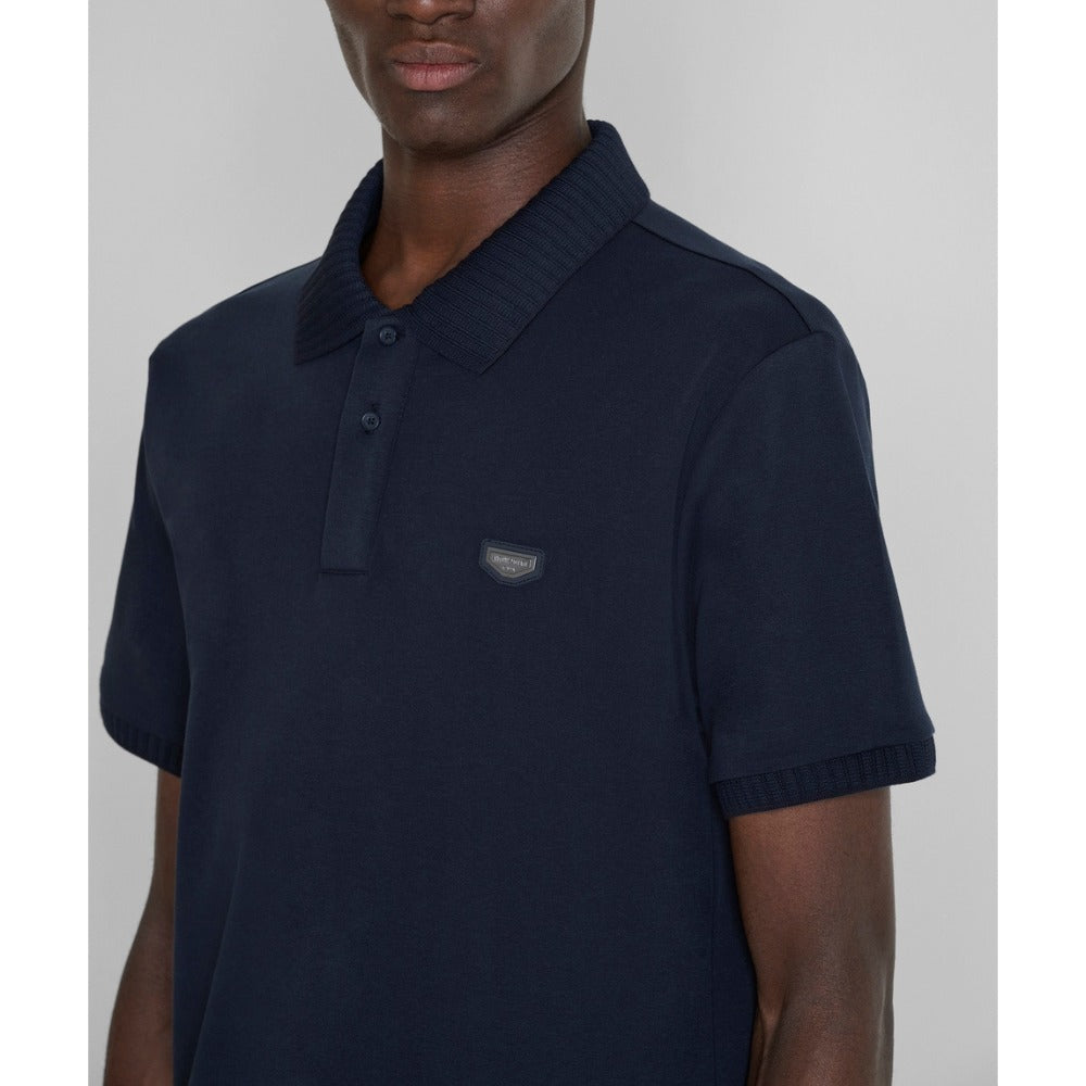 ANTONY MORATO BADGE LOGO POLO MARINE NAVY MMKS02699