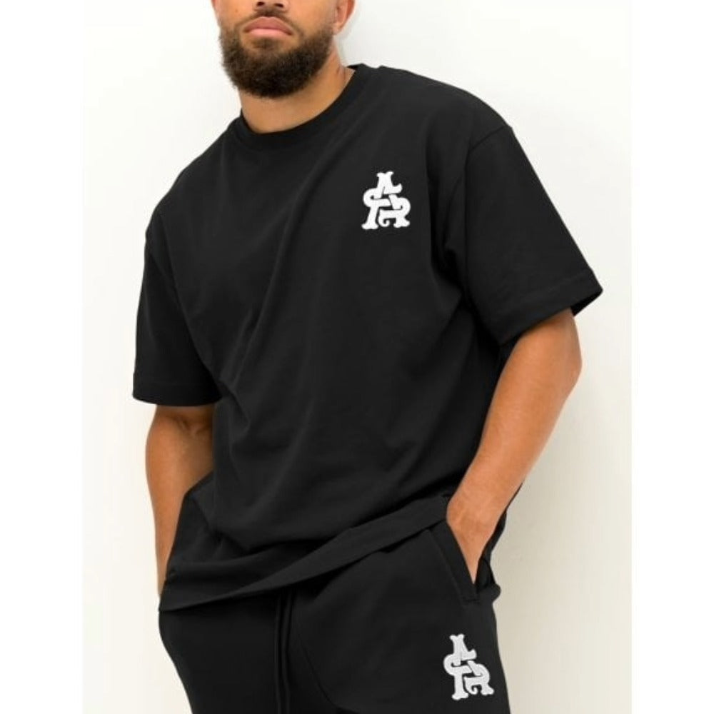 ARQ STUDIOS CORE CHEST EMB LOGO T-SHIRT BLACK