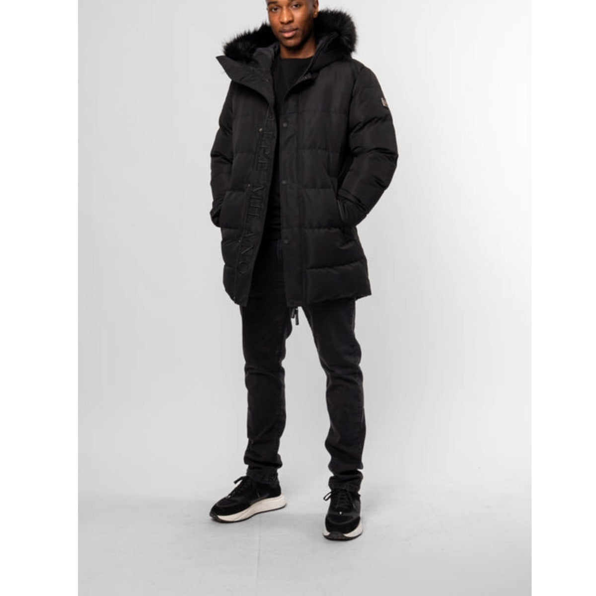 VALERE MEDICI PARKA JACKET BLACK