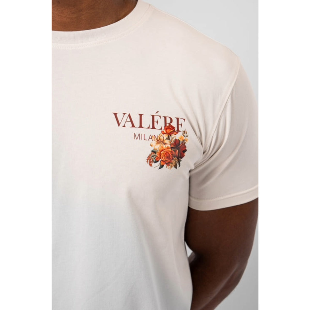VALERE GORZANO T-SHIRT ECRU