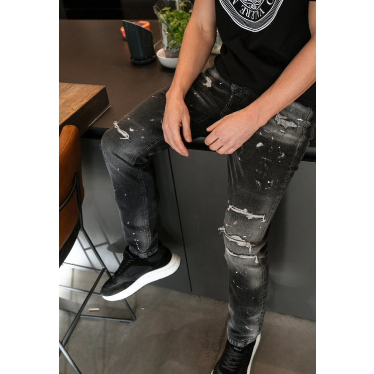 VALERE CASTELLO BLACK JEANS