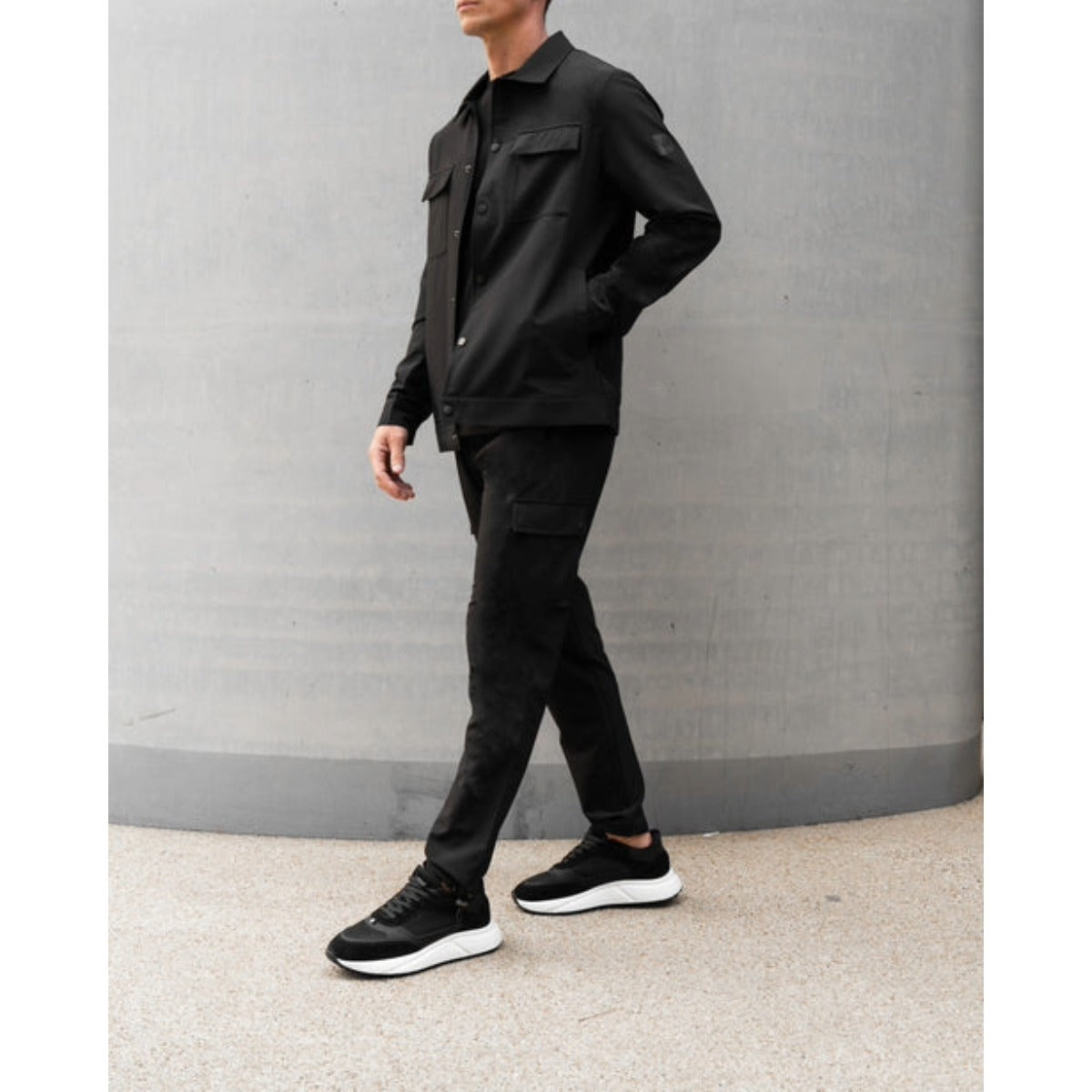 VALERE LUXE CARGO BOTTOMS BLACK