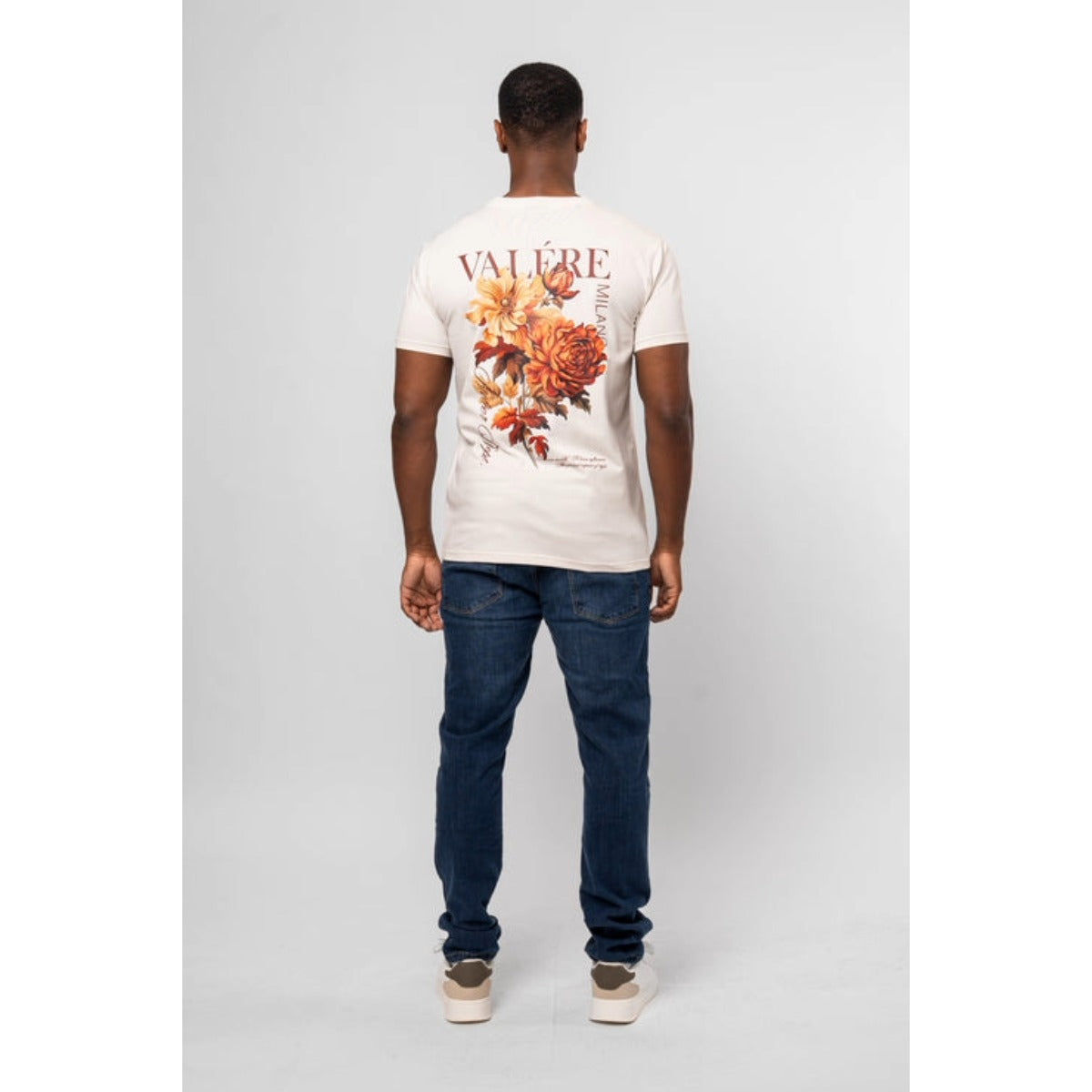 VALERE GORZANO T-SHIRT ECRU