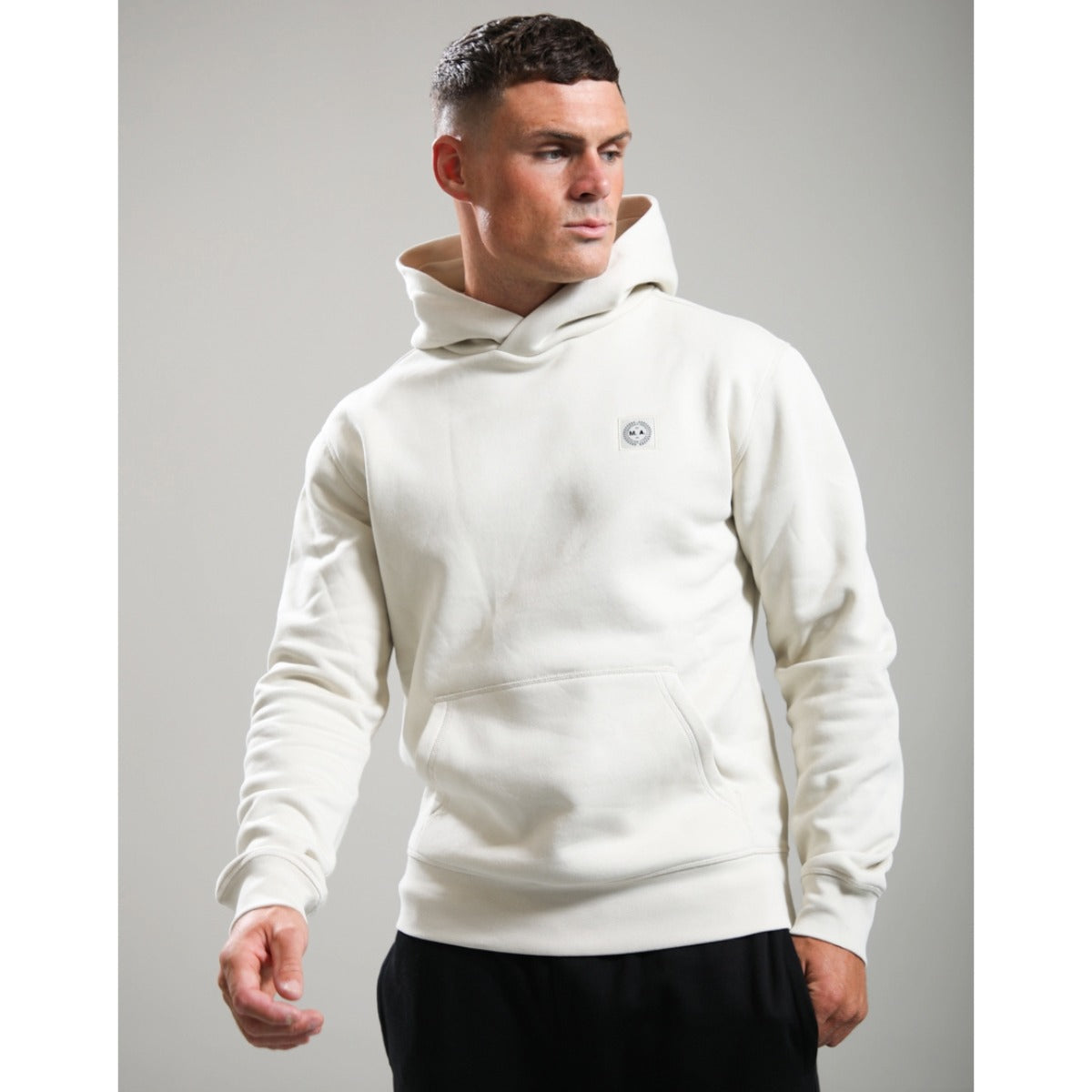 MARSHALL ARTIST MARCHIO HOOD SWEATSHIRT SILVER BIRCH
