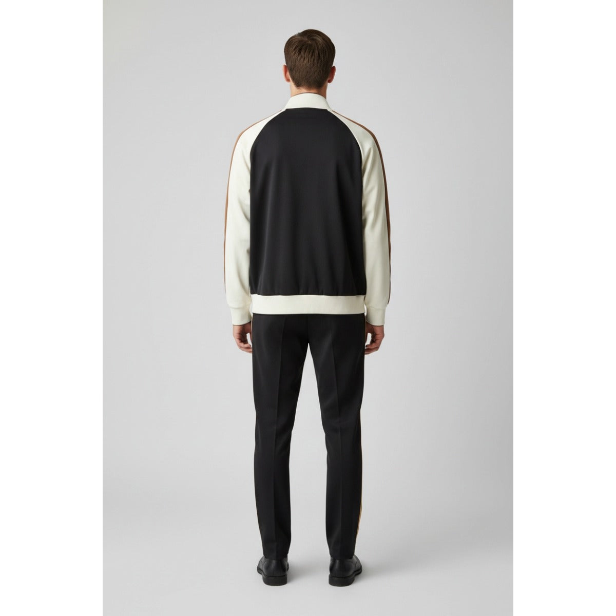 FILA  CORY COLOUR BLOCK TRACK JACKET BLACK/WHITE