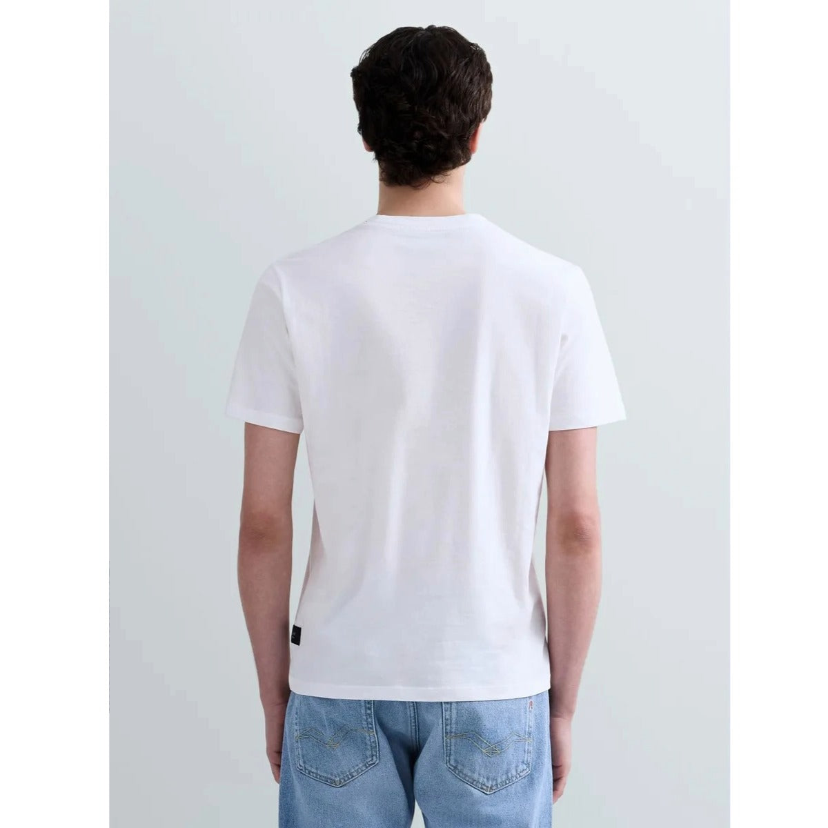 REPLAY LOGO T-SHIRT M3098 OFF WHITE