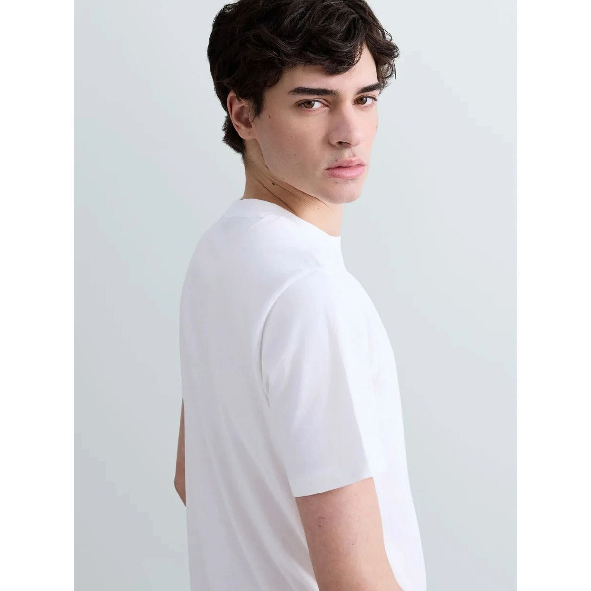 REPLAY LOGO T-SHIRT M3098 OFF WHITE