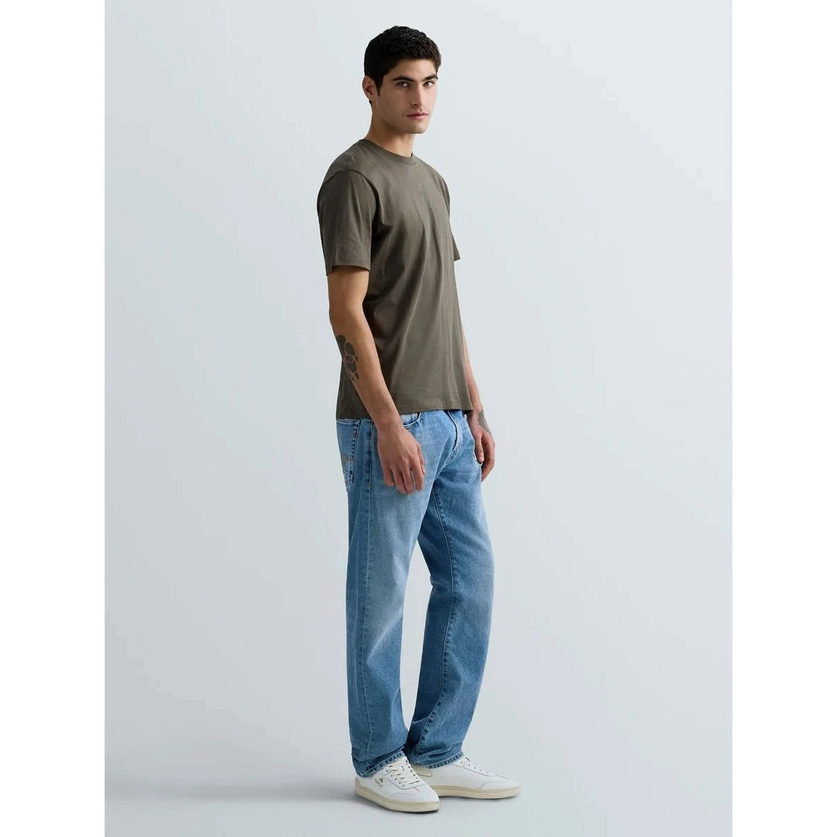 REPLAY T-SHIRT M3098 KHAKI GREEN