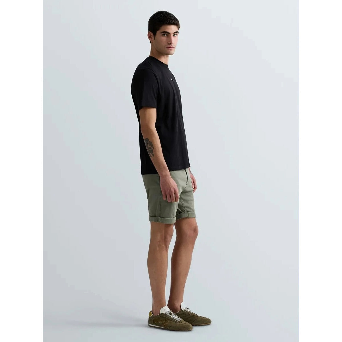 REPLAY LOGO T-SHIRT M3098 BLACK