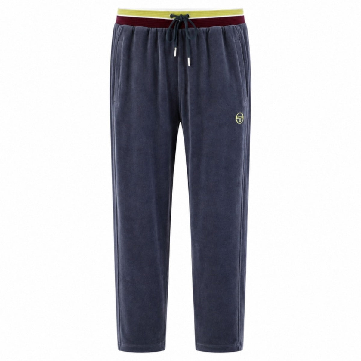 SERGIO TACCHINI SARTORI VELOUR TRACK PANT TURBULENCE GREY
