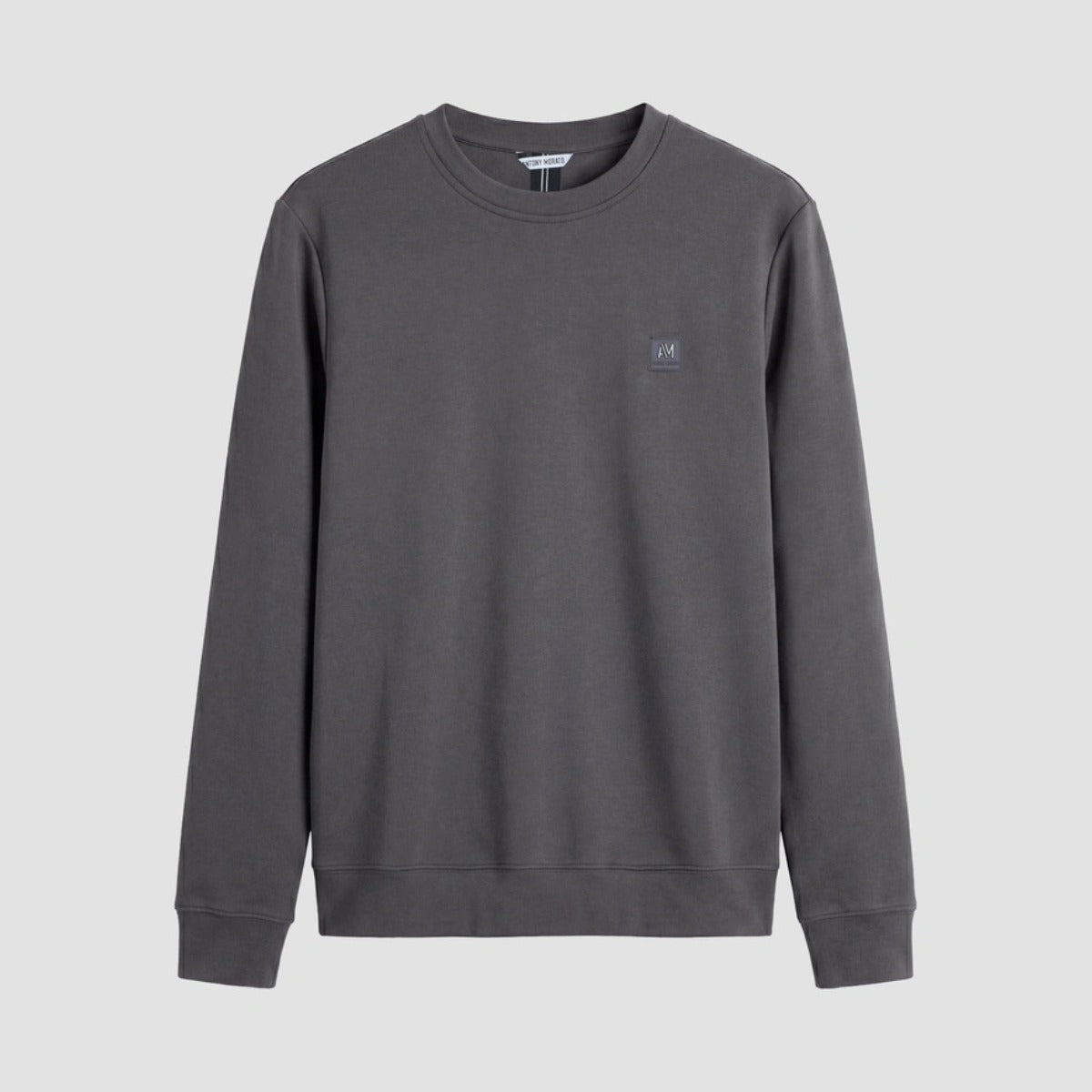 ANTONY MORATO REGULAR FIT CREW SWEATSHIRT STEEL GREY MMFL01171