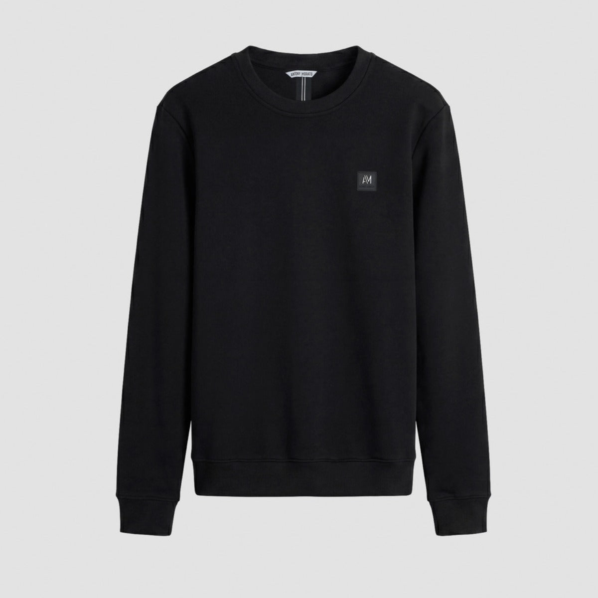 ANTONY MORATO REGULAR FIT CREW SWEATSHIRT BLACK MMFL01171