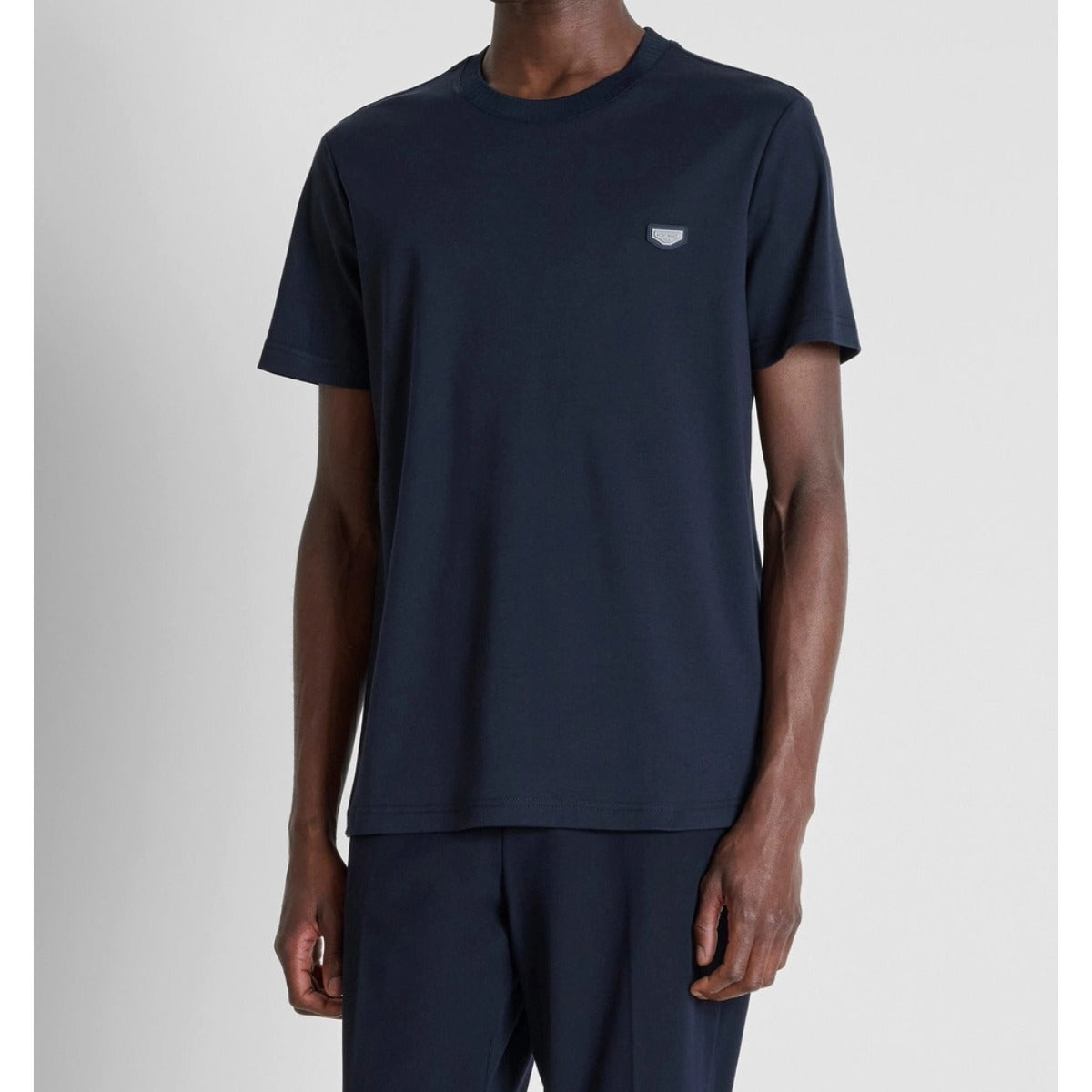 ANTONY MORATO REGULAR FIT CHEST BADGE T-SHIRT MARINE NAVY MMKS02700