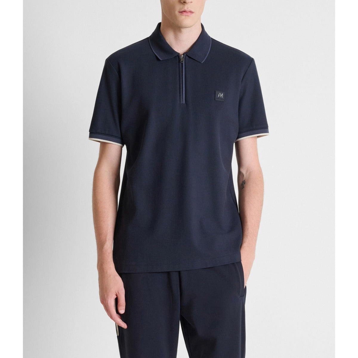 ANTONY MORATO REGULAR FIT PIQUE POLO T-SHIRT MARINE NAVY MMKS02732