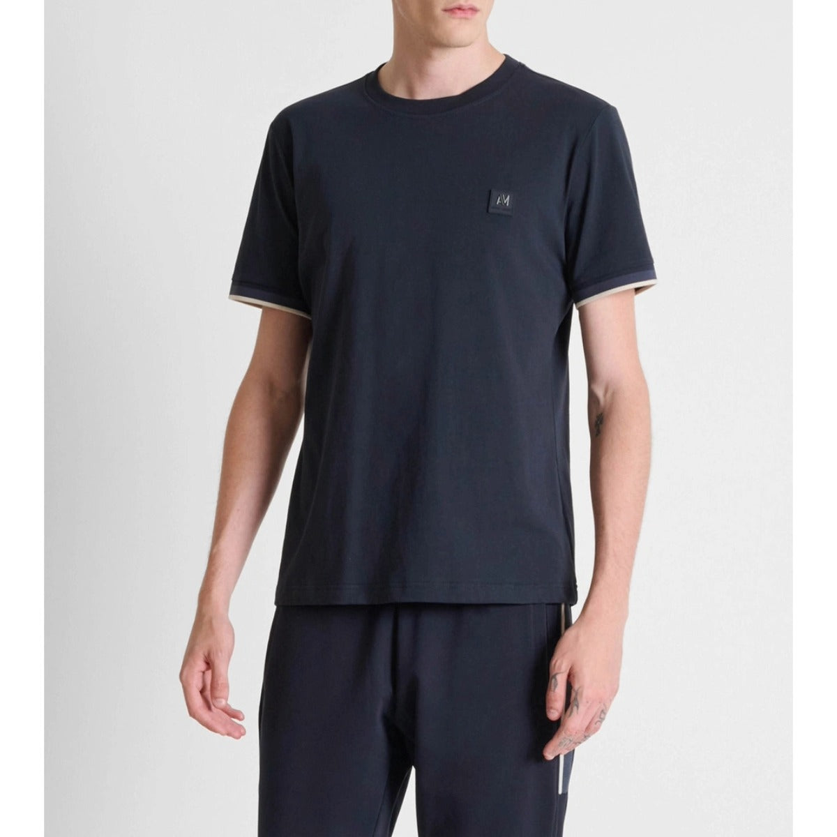 ANTONY MORATO REGULAR FIT JERSEY T-SHIRT MARINE NAVY MMKS02733