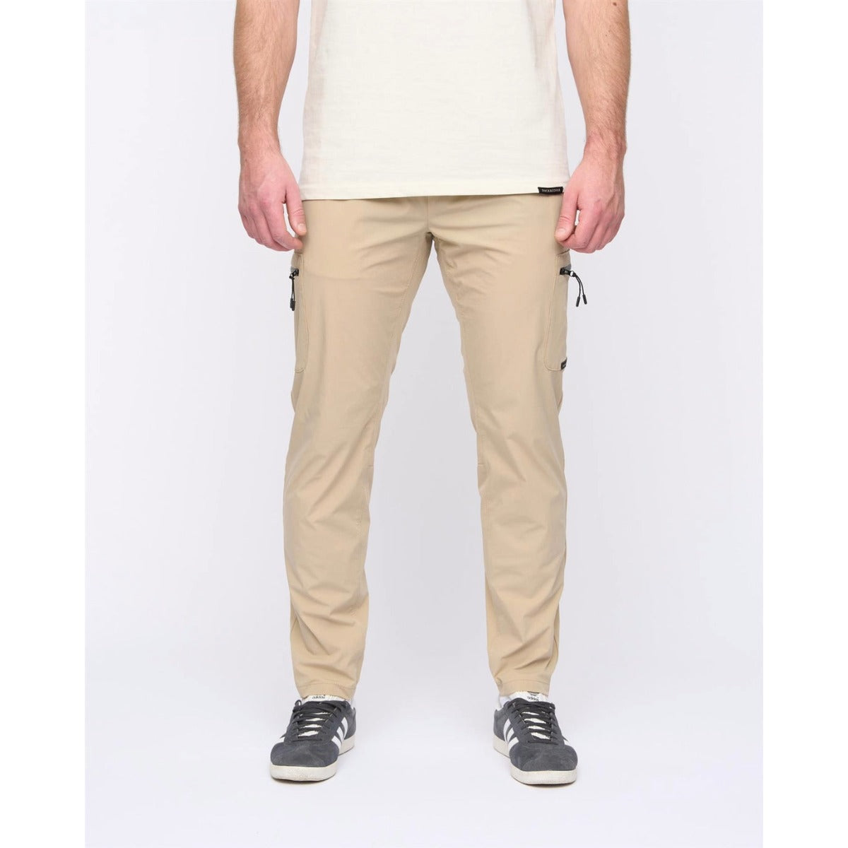DUCK & COVER PURETORE CARGO PANTS STONE