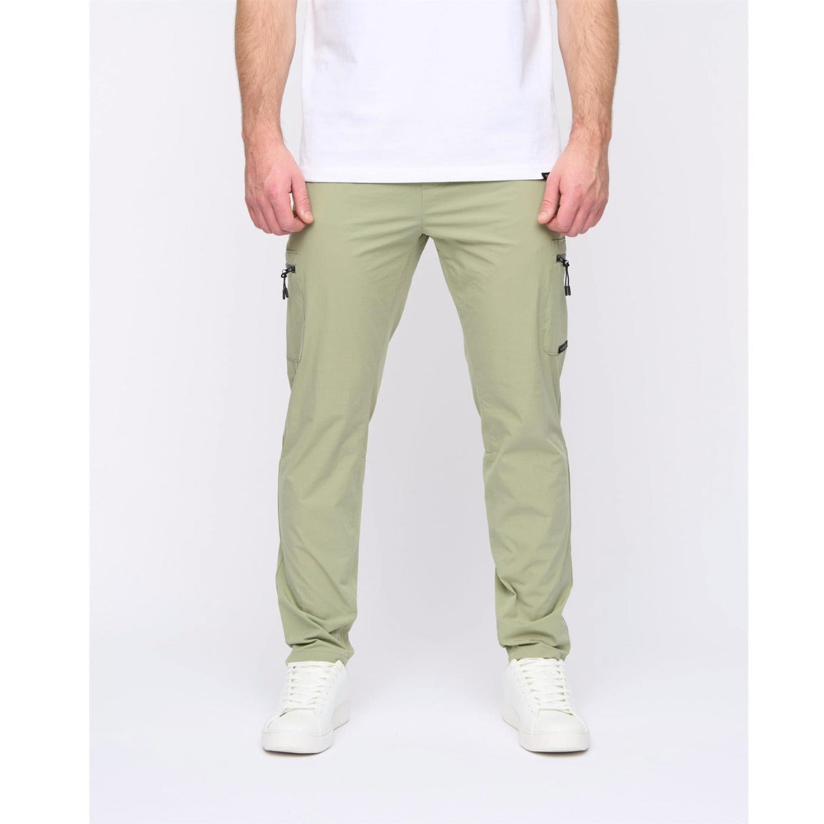 DUCK & COVER PURETORE CARGO PANTS SAGE