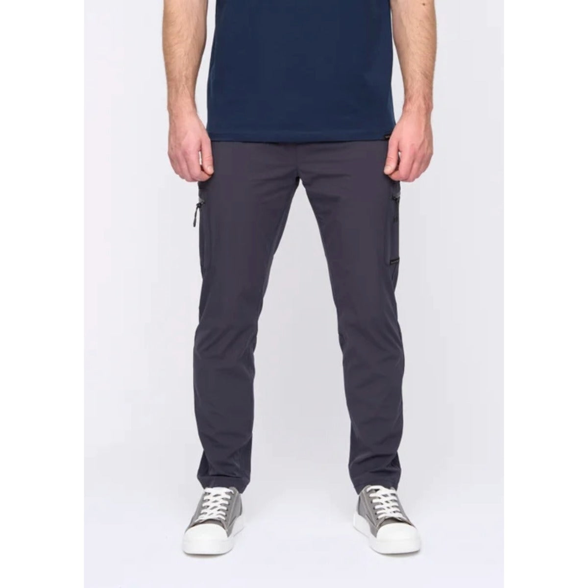 DUCK & COVER PURETORE CARGO PANTS NAVY