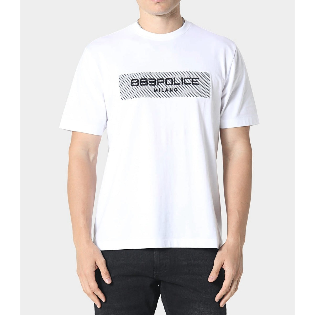 883 POLICE XANDREL T-SHIRT WHITE