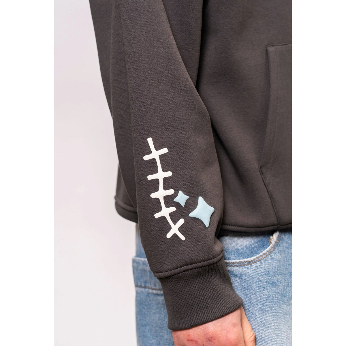 FRESH FLAVOURSTAKE YOUR PICK HOODIE CHARCOAL GREY