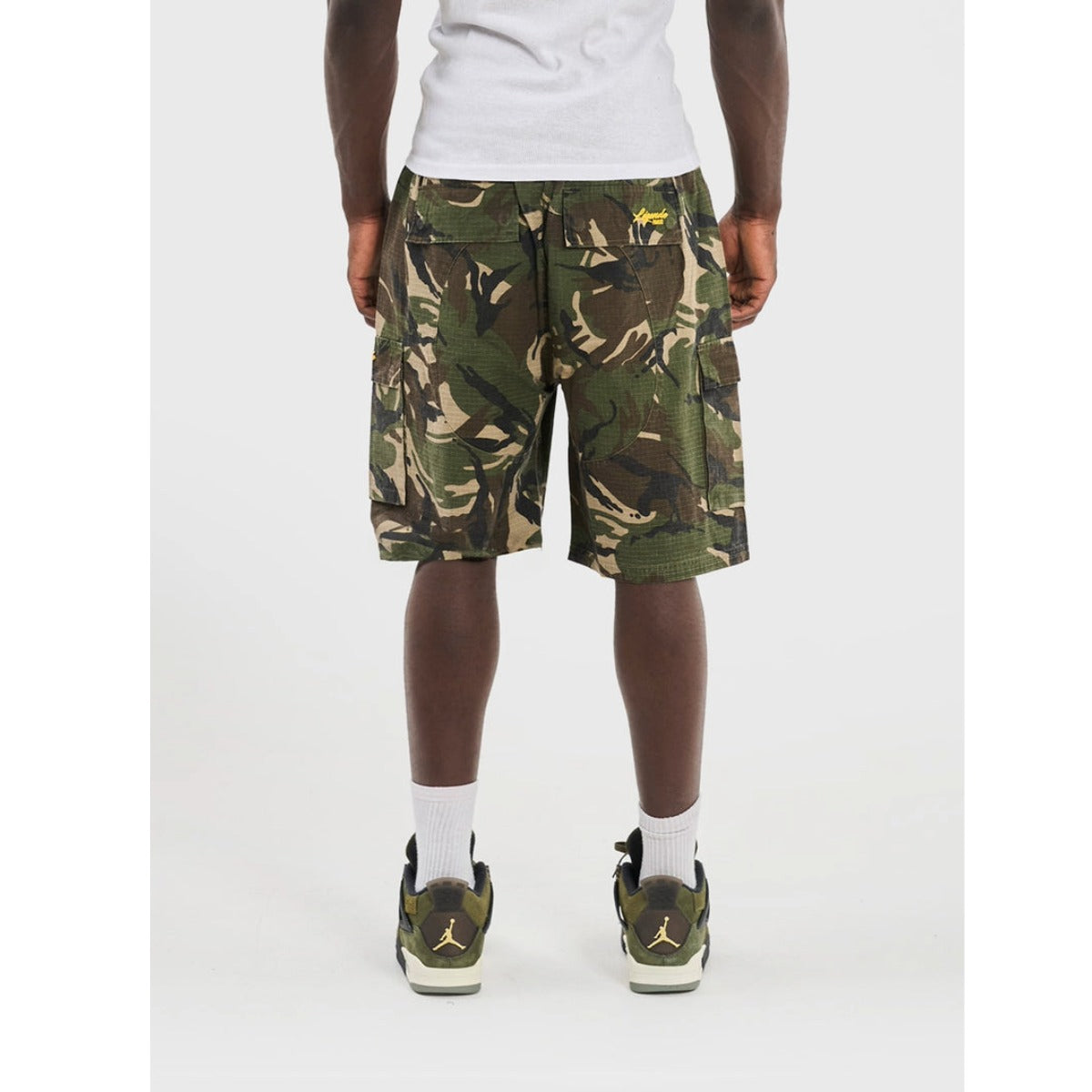 LEGENDE PARIS CAMO SHORT GREEN