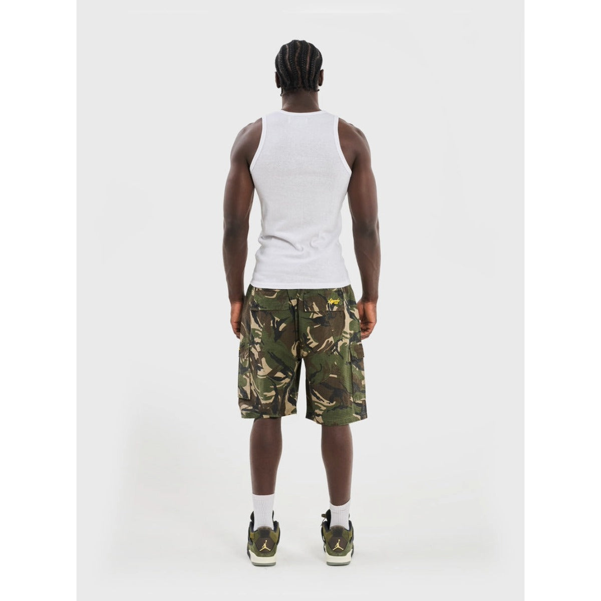 LEGENDE PARIS CAMO SHORT GREEN