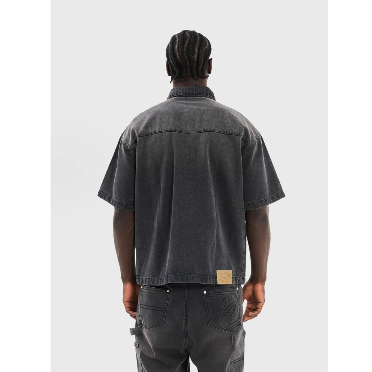 LEGENDE PARIS DENIM OVER-SHIRT BLACK