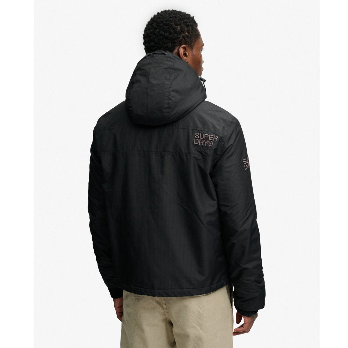 SUPERDRY HOODED MF ARCTIC WINDCHEATER BLACK 02A