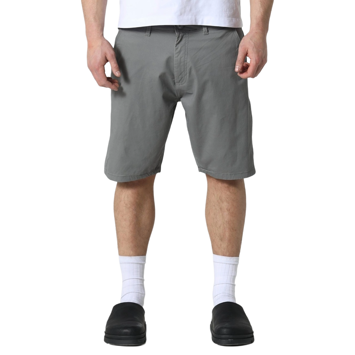 883 POLICE TYWYN CHINO SHORTS GREY