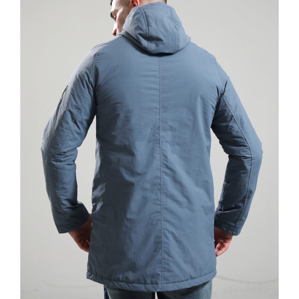 MARSHALL ARTIST KINGSTON TRENCH JACKET STORM GREY