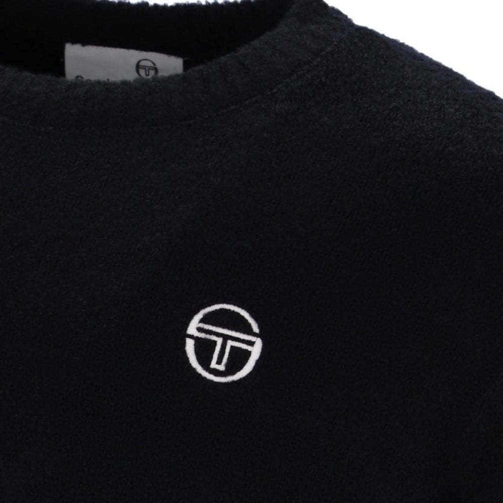 SERGIO TACCHINI CAPUTO CREW NECK KNITTED JUMPER MARITIME BLUE