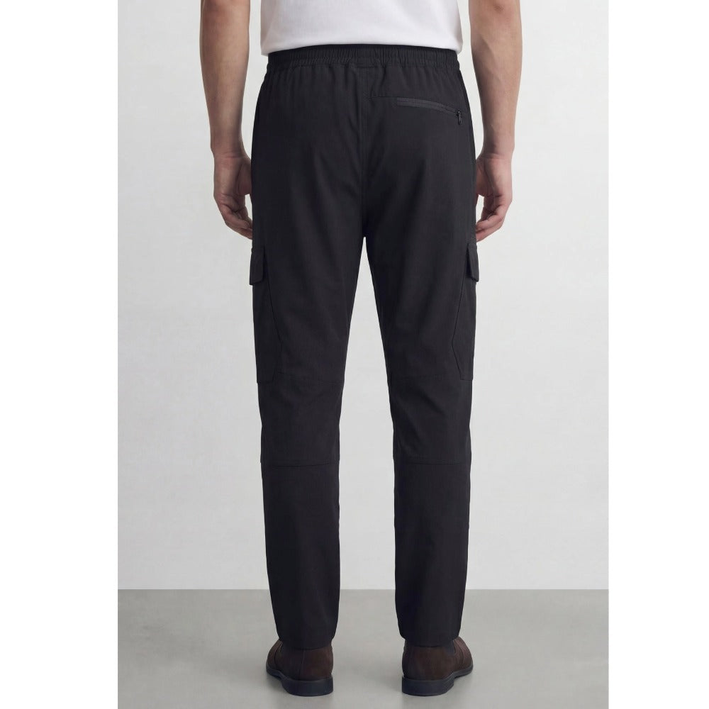 883 POLICE ACCORD BLACK CARGO PANTS