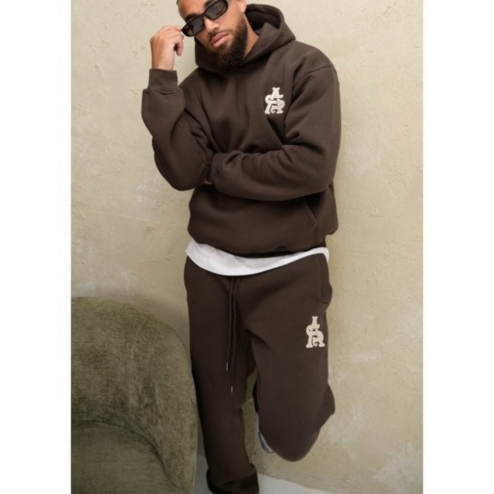 ARQ STUDIOS CORE EMB LOGO BOTTOMS BROWN