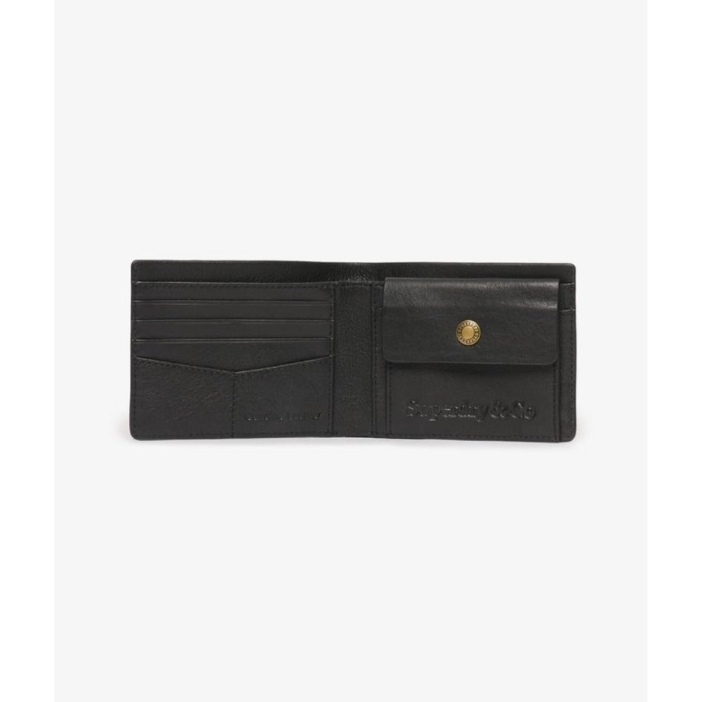 SUPERDRY CLASSIC LEATHER WALLET BLACK