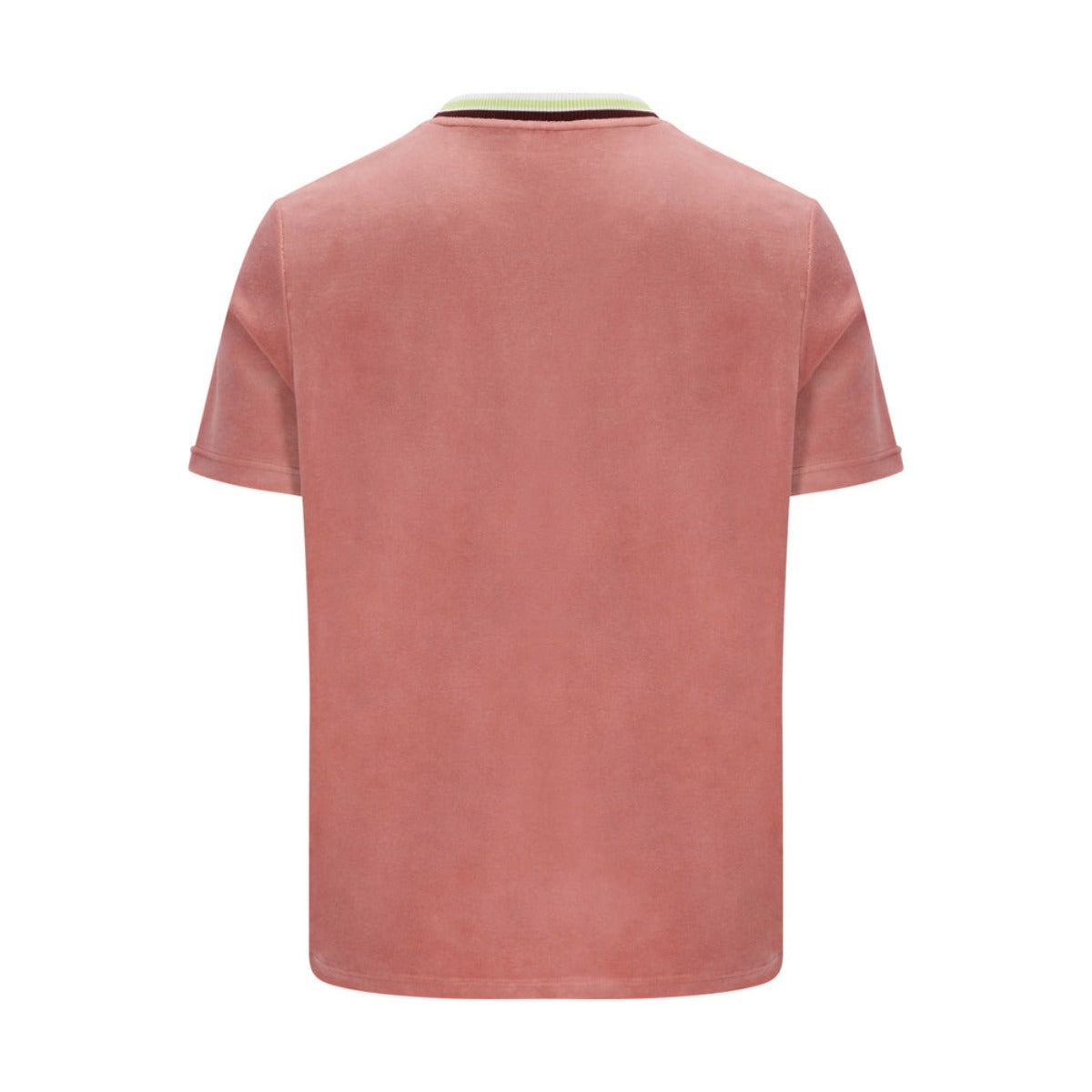 SERGIO TACCHINI FINO VELOUR T-SHIRT LIGHT MAHOGANY PINK