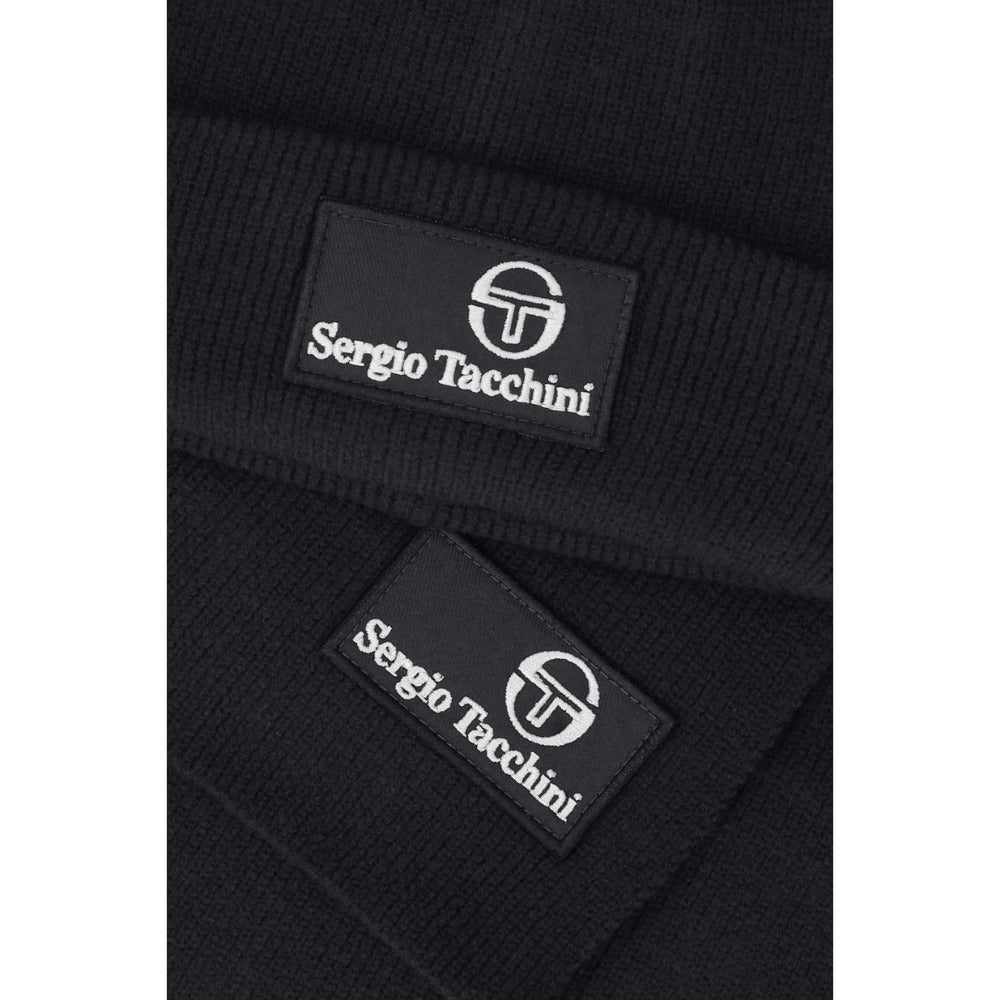 SERGIO TACCHINI PRIMO BEANIE/SCARF BOX SET BLACK/PEYOTE