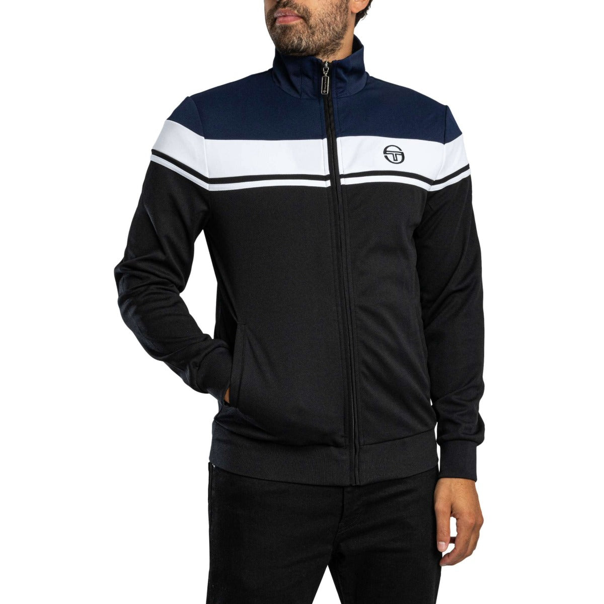 SERGIO TACCHINI DAMARINDO TRACK TOP MARITIME BLUE/WHITE/BLACK