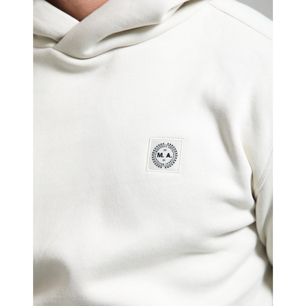 MARSHALL ARTIST MARCHIO HOOD SWEATSHIRT SILVER BIRCH