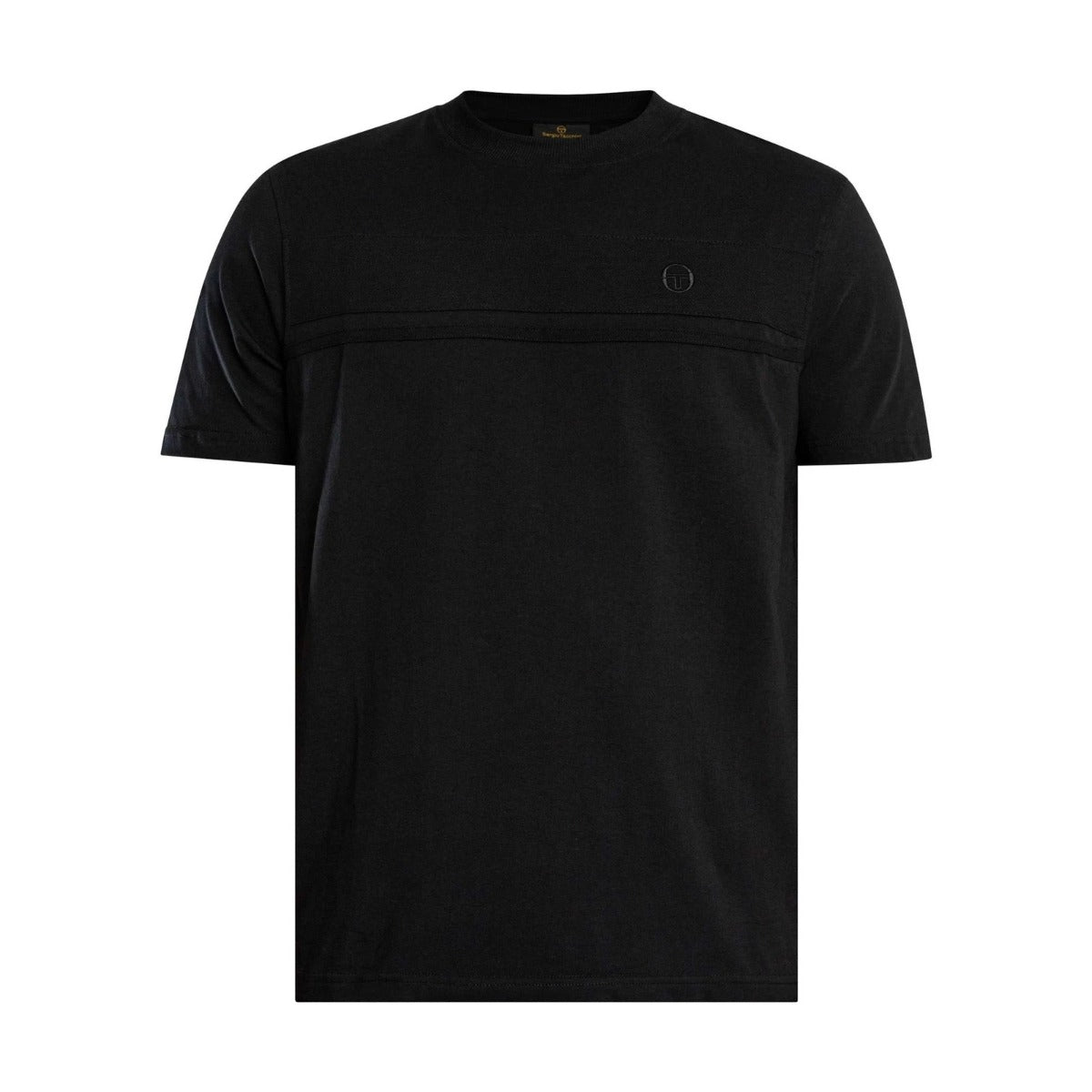 SERGIO TACCHINI TONAL DAMA T-SHIRT BLACK