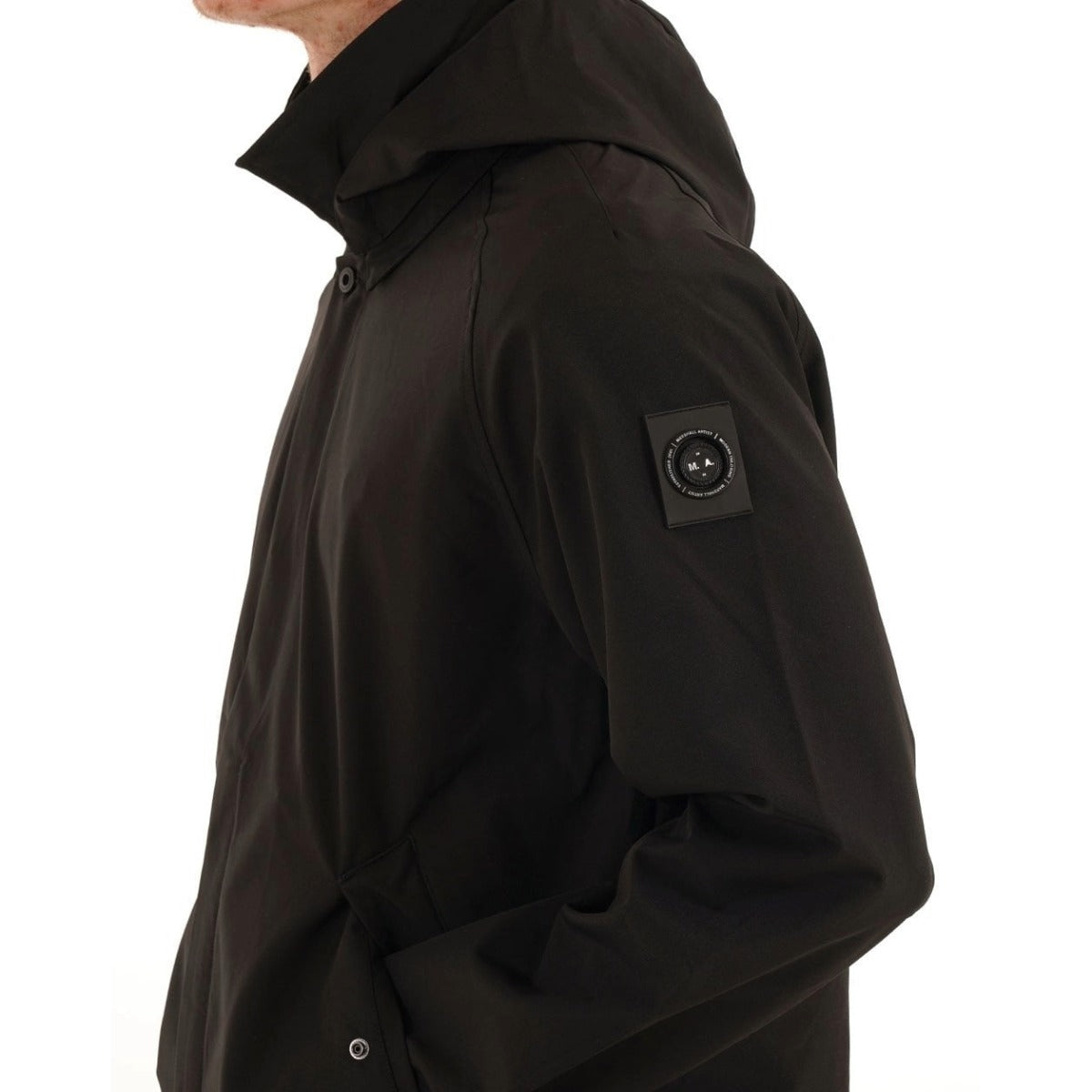 MARSHALL ARTIST BRUNSWICK TRENCH COAT BLACK