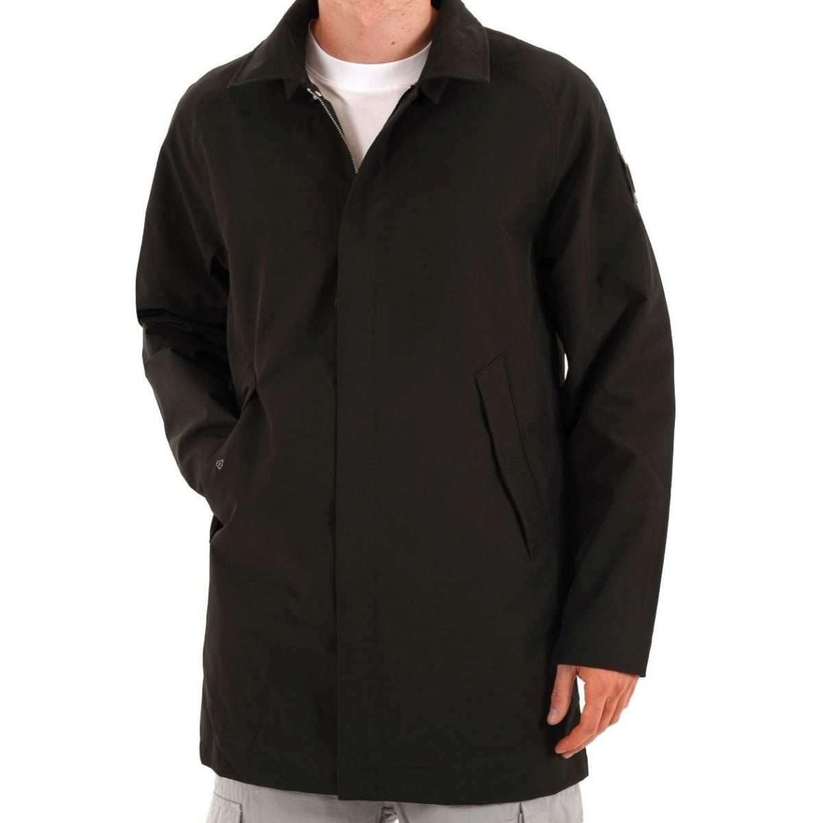 MARSHALL ARTIST BRUNSWICK TRENCH COAT BLACK