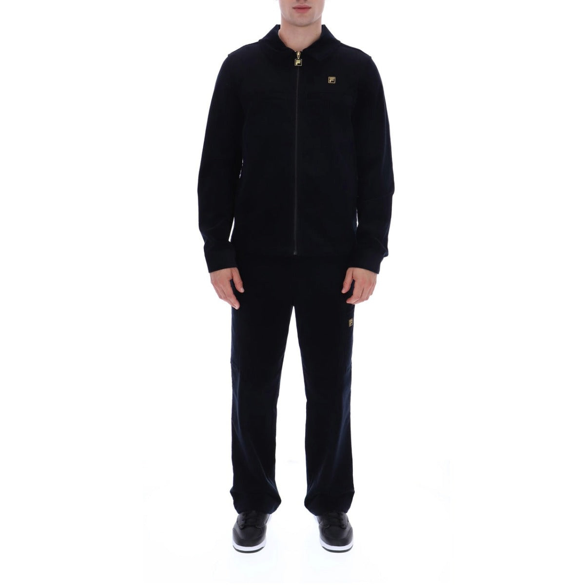 FILA ROMAN CORDUROY OVER SHIRT  BLACK