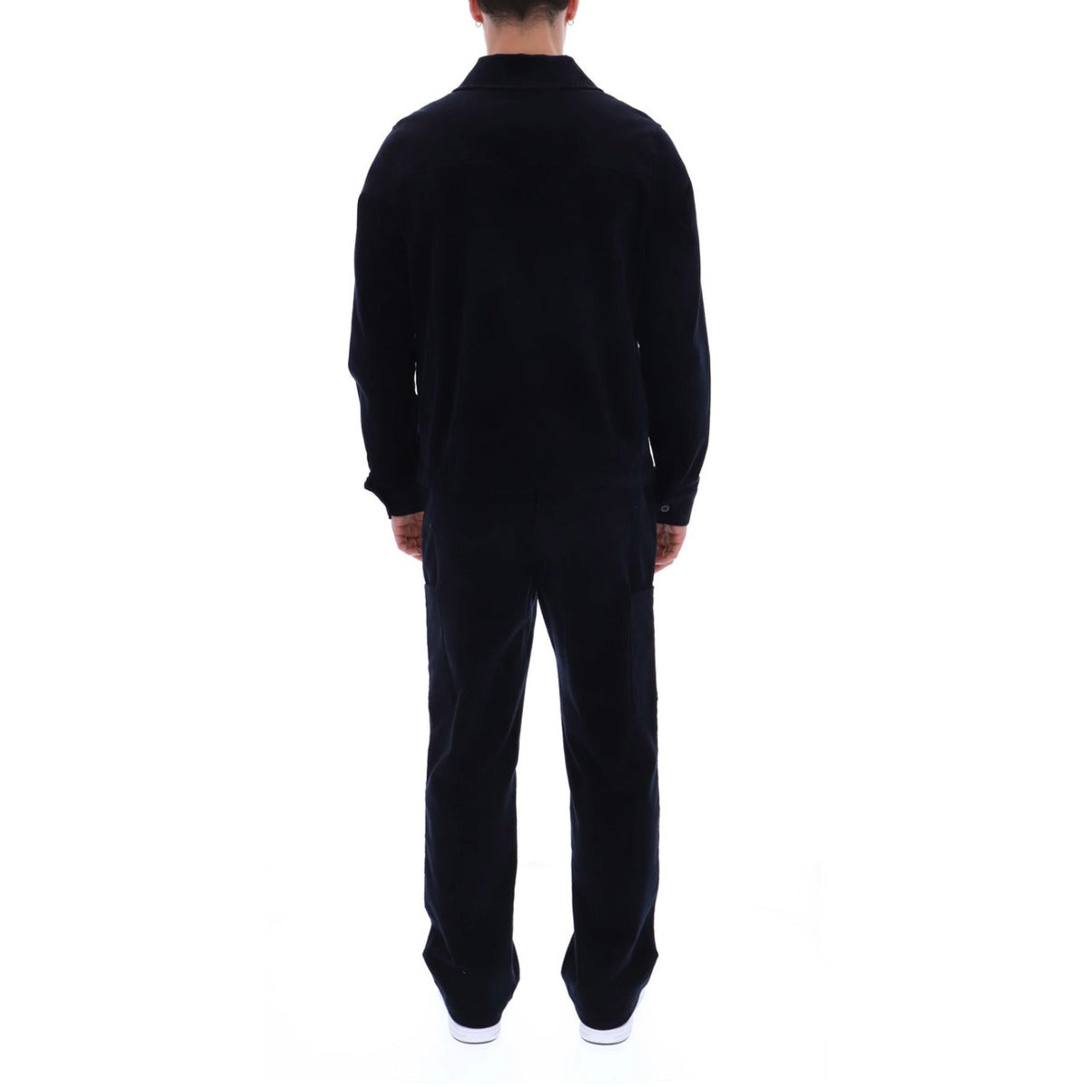 FILA ROMAN CORDUROY OVER SHIRT  BLACK