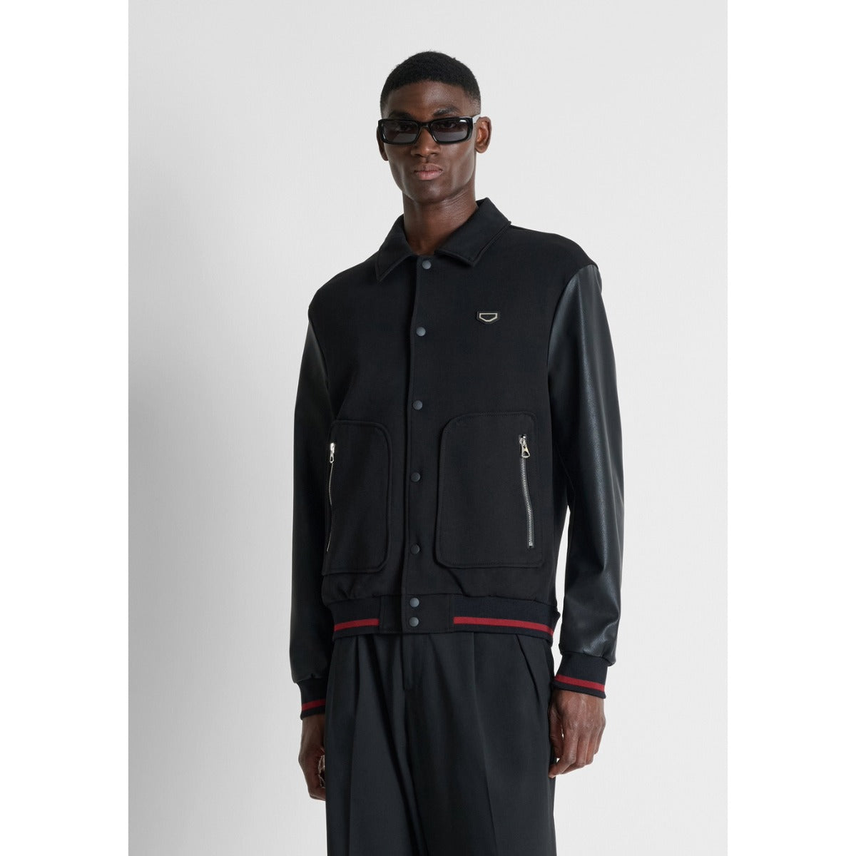 ANTONY MORATO REGULAR FIT BOMBER JACKET BLACK MMFL01147